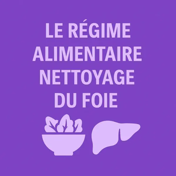 Le regime alimentaire nettoyage du foie