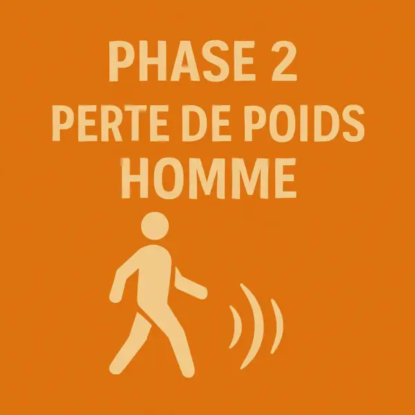 Perte de poids homme phase 2