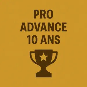 Pro advance 10 ans