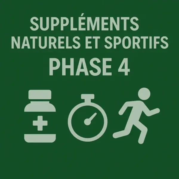 Supplements naturel et sportifs phase 4