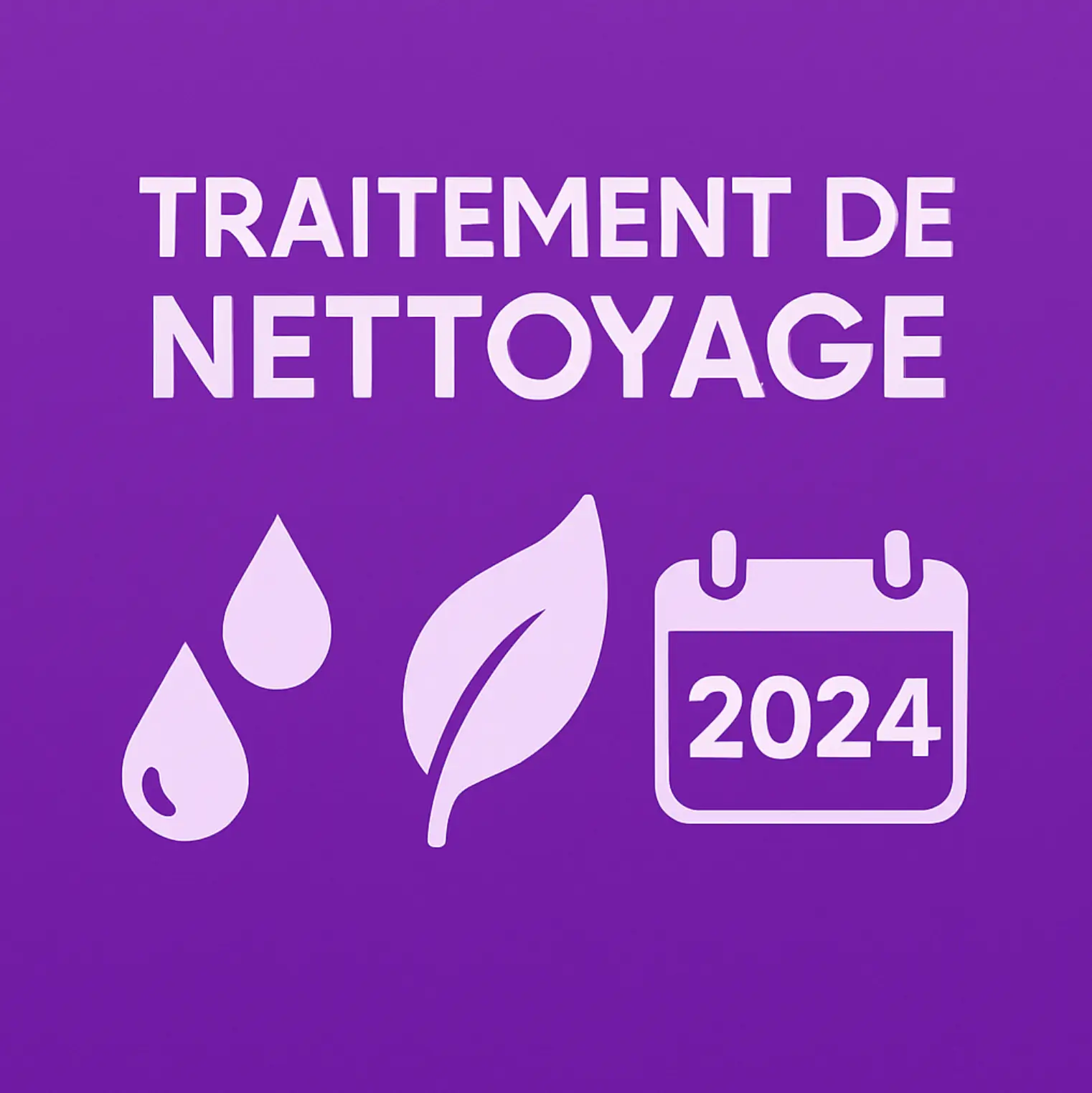 Traitement de nettoyage 2024